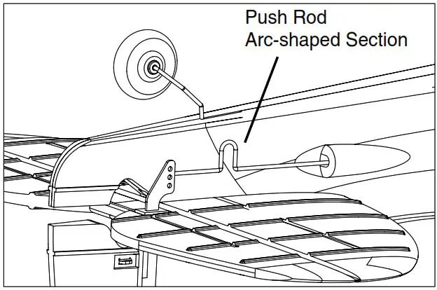 VOLANTEXRC BF109 WWII Warbird RC Airplane - Center Control Surfaces 4