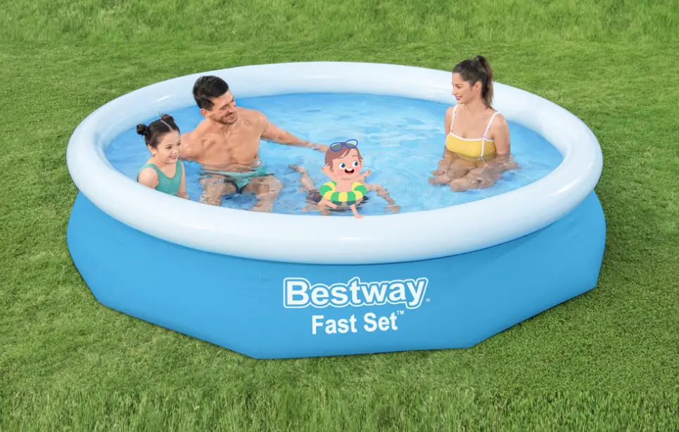 Bestway 57456 Fast Set Round Inflatable Pool User Manual
