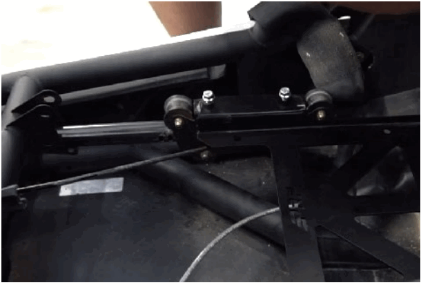 PRP Can Am Maverick X3 Lowered Seat Mount Kit - Mount to the Slider