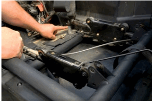 PRP Can Am Maverick X3 Lowered Seat Mount Kit - allows you to change