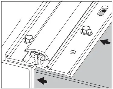 IVES Full Surface Continuous Hinges Installation Guide - Adjust lateral clearances of door by prying door from lock side of frame