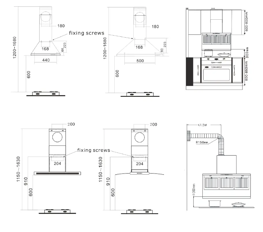 LIVINOX-LCH-ROCK-90BL-Chimney-Cooker-Hood-FIG-3