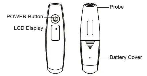 Digital Temple Thermometer Kd-2270 Instruction Manual Digital Temple Thermometer Kd-2270 Instruction Manual