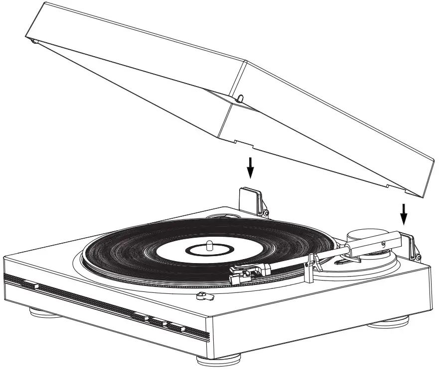 THOMSON TT350 Completely Automated Record Player - Figure 1