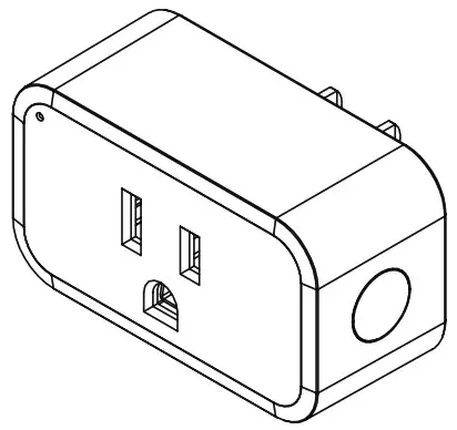 THIRDREALITY 3RSP02028BZ Smart Plug - Cover