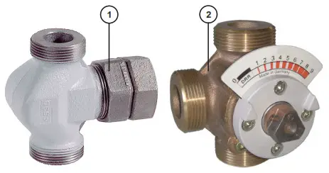 resideo Centra Rotary Valves DRR - CONSTRUCTION