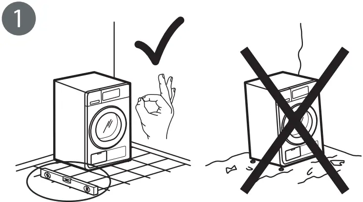 INDESIT I1D80WUK Vented Tumble Dryer - FIGURE 1
