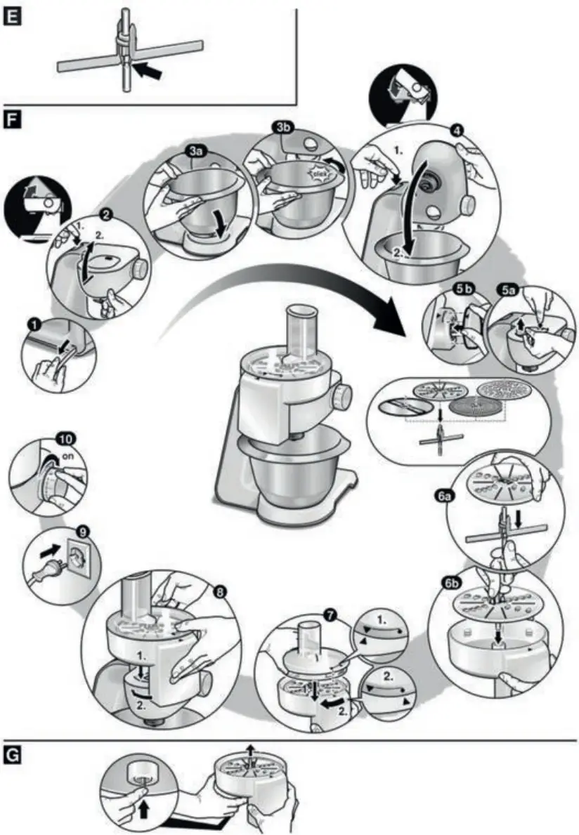 BOSCH MUM5 Universal kitchen machine - Figure 3