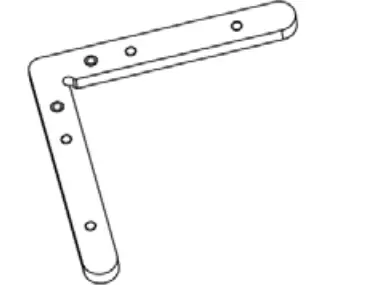 Hisense L5G 4K UHD Ultra-Short Throw Laser Projector & 100 Screen TV Hardware and Parts List for Screen