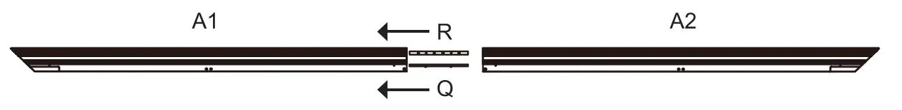 Hisense L5G 4K UHD Ultra-Short Throw Laser Projector & 100 Screen TV Frame Assembly