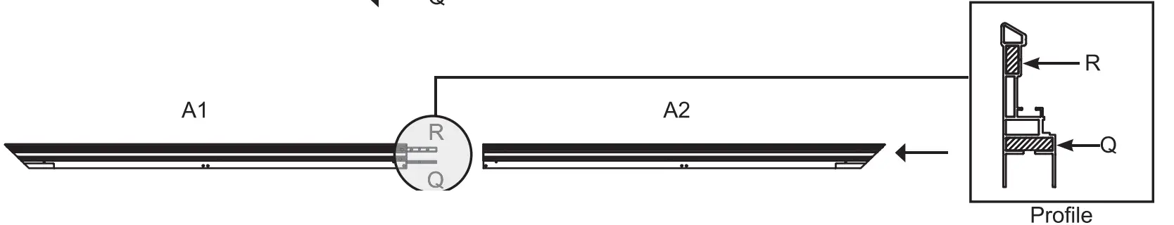 Hisense L5G 4K UHD Ultra-Short Throw Laser Projector & 100 Screen TV Frame Assembly