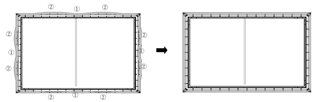 Hisense L5G 4K UHD Ultra-Short Throw Laser Projector & 100 Screen TV Screen Material Installation