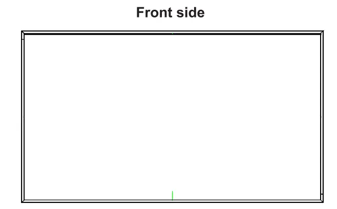 Hisense L5G 4K UHD Ultra-Short Throw Laser Projector & 100 Screen TV Outer Frame Installation