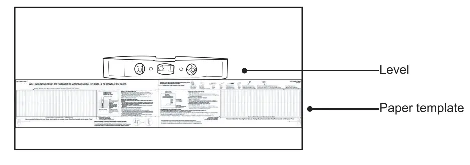 Hisense L5G 4K UHD Ultra-Short Throw Laser Projector & 100 Screen TV Installation the wall mount brackets