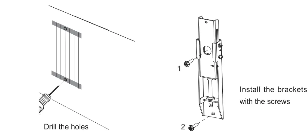 Hisense L5G 4K UHD Ultra-Short Throw Laser Projector & 100 Screen TV Installation the wall mount brackets