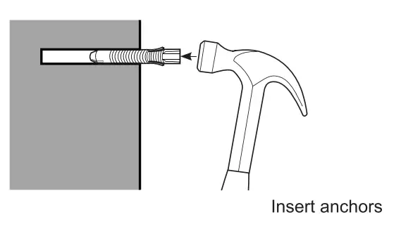 Hisense L5G 4K UHD Ultra-Short Throw Laser Projector & 100 Screen TV Installation the wall mount brackets