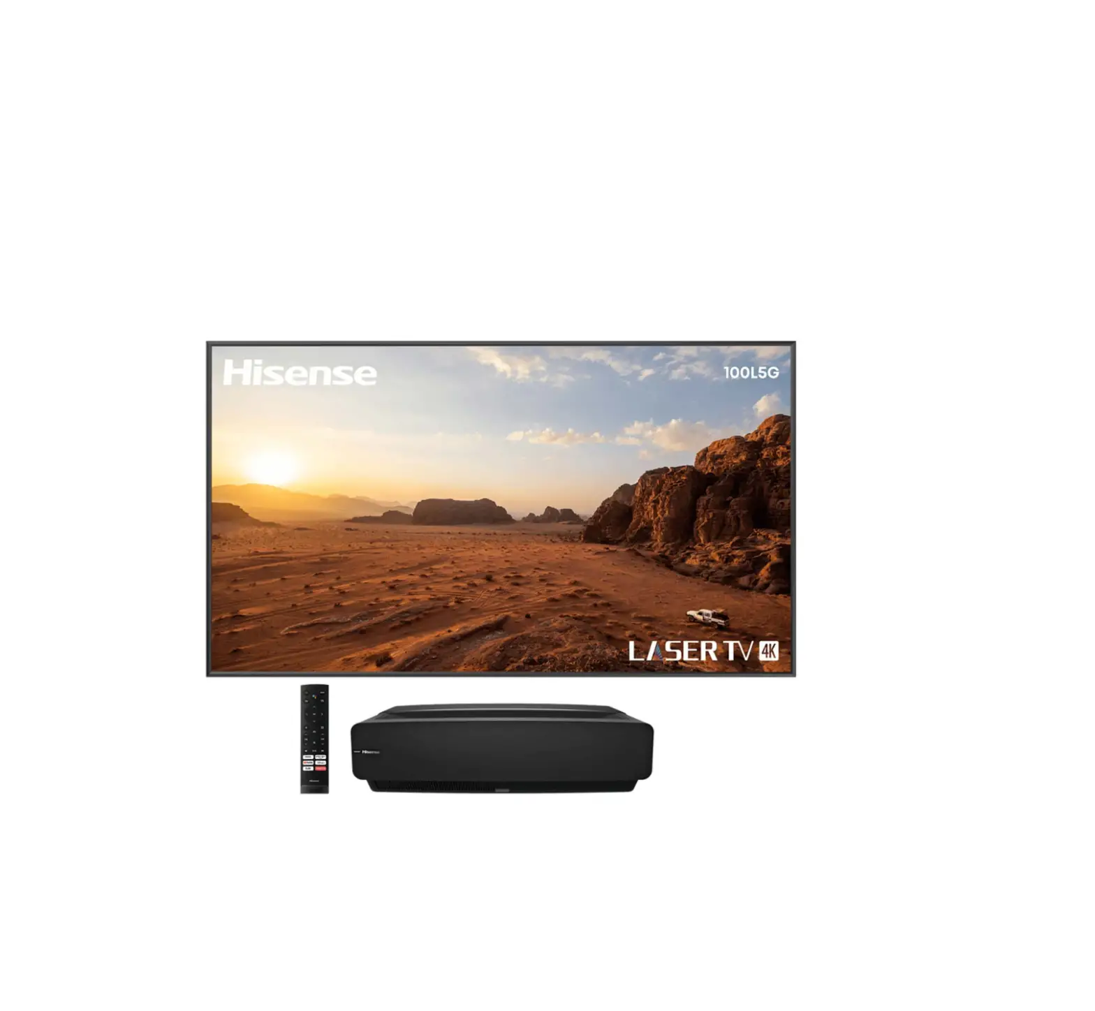 Hisense L5g 4k Uhd Ultra-short Throw Laser Projector & 100
