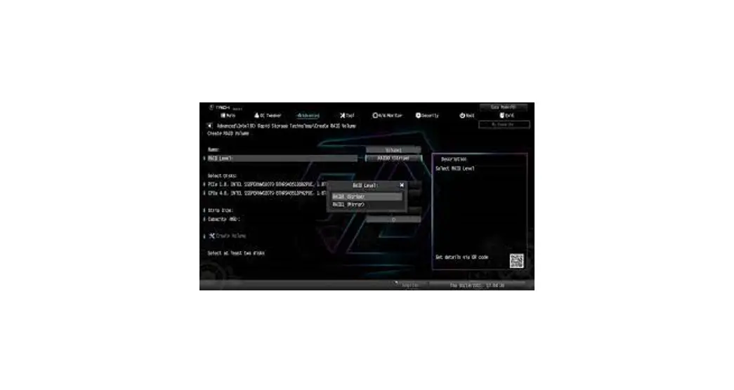 Asrock Raid Array Configuring Using Uefi Setup Utility Instructions