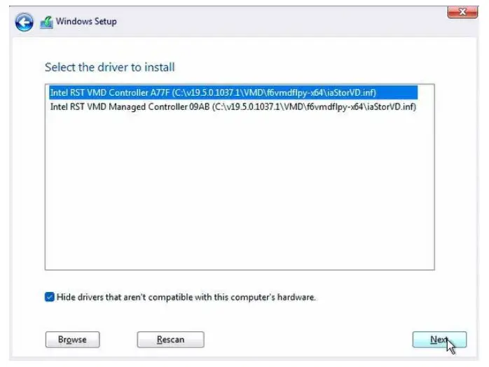 ASRock RAID Array Configuring Using UEFI Setup Utility - Figure 15