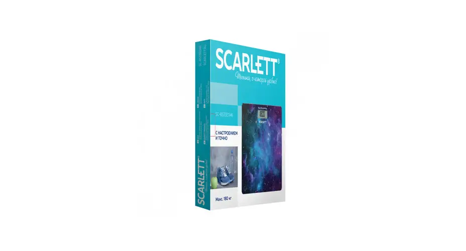 Scarlett Sc-bs33e046 Bathroom Scale Instruction Manual