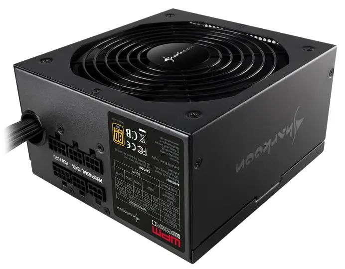 Sharkoon WPM Gold ZERO Reliable Power Supply