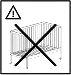 mokee Mini Transformable Baby Cot A03