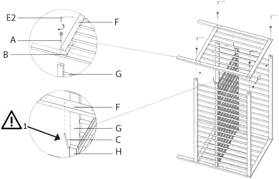 mokee Mini Transformable Baby Cot B05