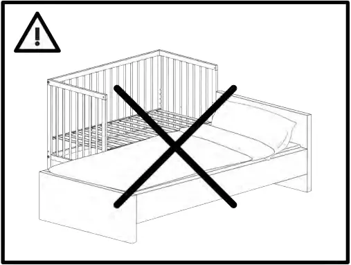 mokee Mini Transformable Baby Cot B07c