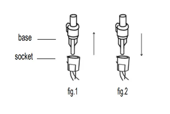 GE Lighting 00103 Energy Smart Random Sparkle LED 20pc Twinkling Ice Crystal Icicle Set-1