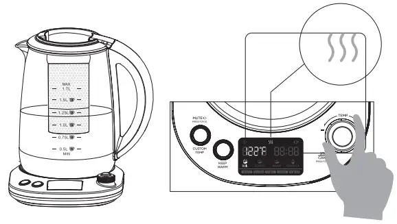 Amazon HB-K002C Mecity Tea Kettle Electric - Figure 2