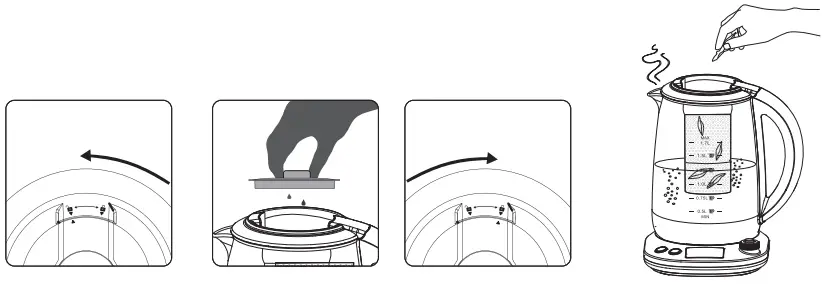 Amazon HB-K002C Mecity Tea Kettle Electric - Figure 3