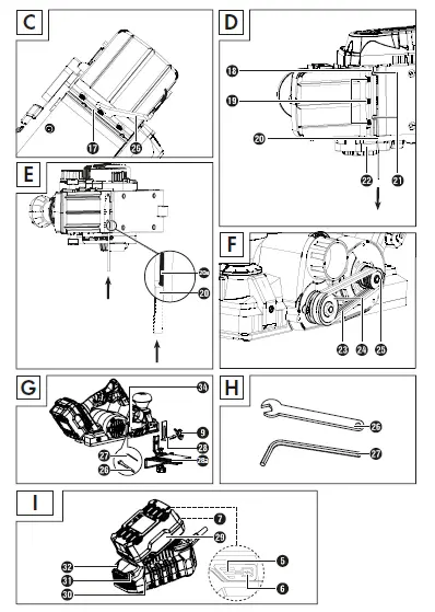 PARKSIDE-PPHA-20-Li-B2-Cordless-Planer-2