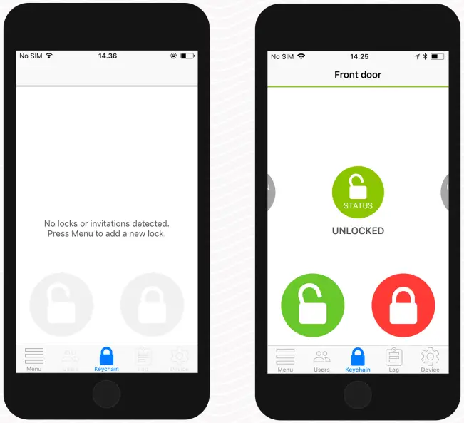 danalock V3 Smart Door Lock - The keychain