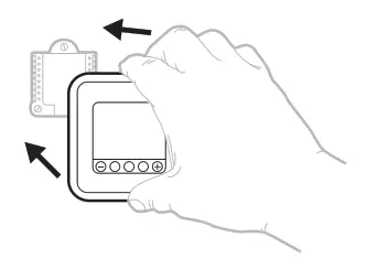 Honeywell Home TH4110U2005 T4 Pro Programmable Thermostat - Battery replacement 3