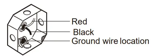 GASLAND Pro CH1212BS Electric Ceramic Cooktop - junction box