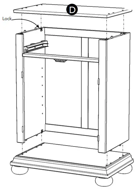 homestyles 5427 691 Pantry - STEP 4