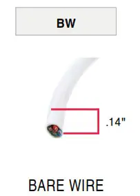 TRAN LED WAVE RGB Q CAP Flexible Fixtures - Connectors 1