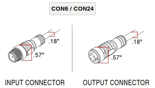 TRAN LED WAVE RGB Q CAP Flexible Fixtures - Connectors 2