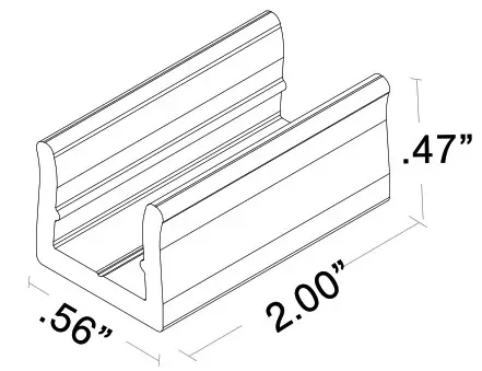 TRAN LED WAVE RGB Q CAP Flexible Fixtures - Mounting 5