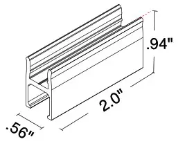 TRAN LED WAVE RGB Q CAP Flexible Fixtures - Rated 10