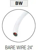 TRAN LED WAVE RGB Q CAP Flexible Fixtures - Rated 4