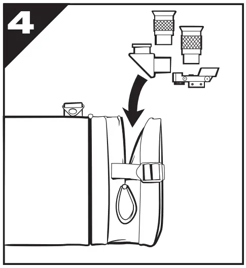 CELESTRON 94207 Padded Carrying Bag For Optical -4