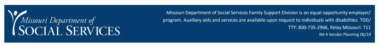 Missouri Department of SOCIAL SERVICES MO HealthNet Nursing Home Coverage - Contact info