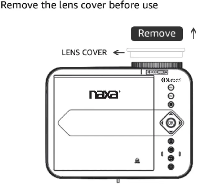 REMOVE THE LENS