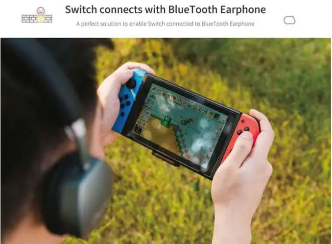 ROUTE AIR Bluetooth Audio USB Transmitter - Switch Connects with Bluetooth Earphone