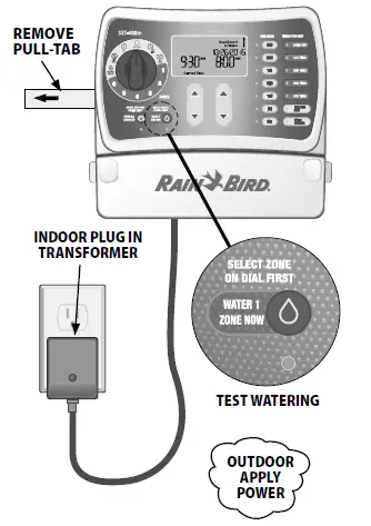 Rain Bird SST600in 6-Station Indoor Simple-To-Set Irrigation Timer - 8