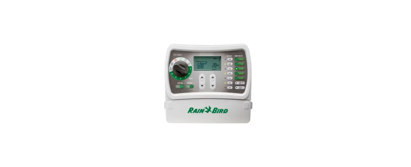 Rain Bird Sst600in 6-station Indoor Simple-to-set Irrigation Timer User Guide
