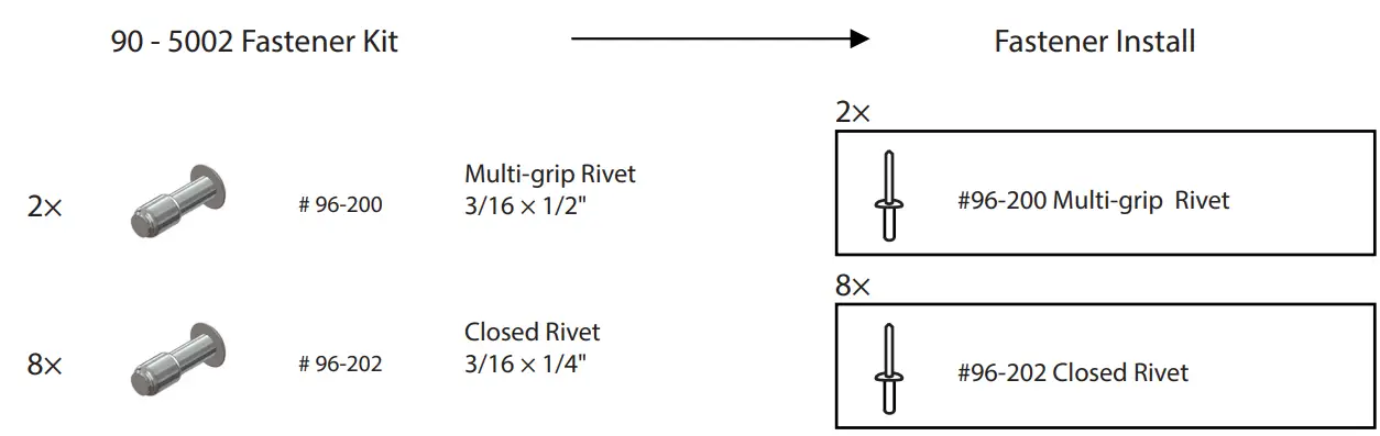 RANGER DESIGN 5010 Partslider Aluminum Drawer - Fig 1