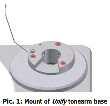 CLEARAUDIO Unify Tonearm with Benz Micro - Fig 1