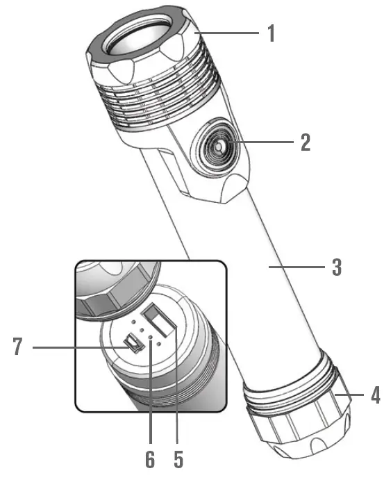 ELEMENTS 94554 3 IN 1 Hand Warmer and Power Bank Flashlig 1